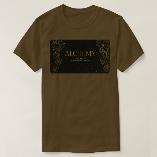 Alchemy Gold T-Shirt (Design Front)