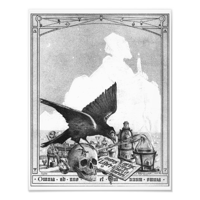 Alchemy in Ancient Egypt Photo Print (Front)