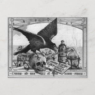 Alchemy Lab Secret Book Postcard