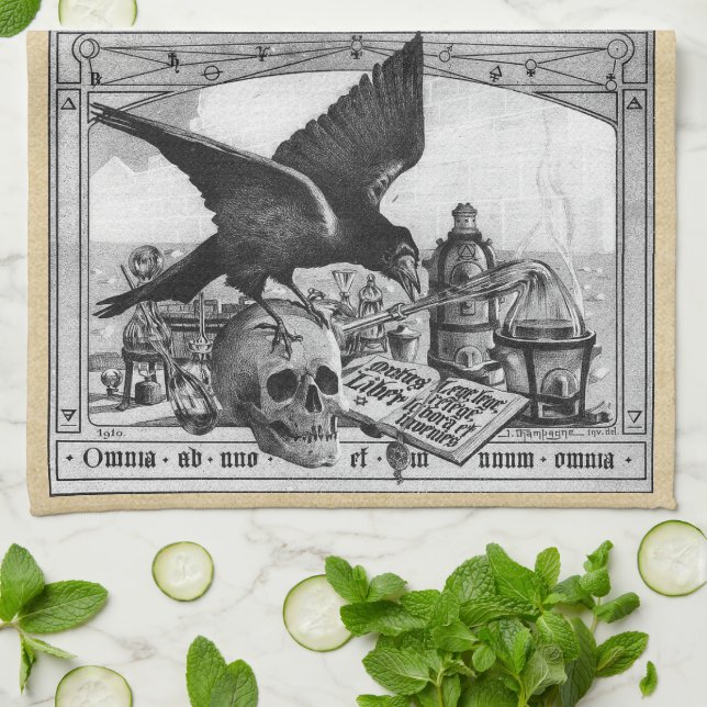 Alchemy Laboratory Kitchen Towel (Folded)