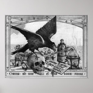 Alchemy Laboratory Tools for the Great Work Poster
