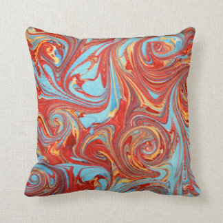 'Alchemy' marbled cushion