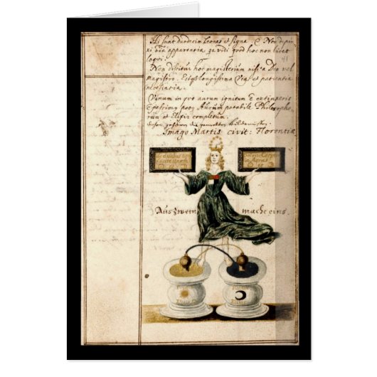 Alchemy Notebook By Johann Grasshoff 1620 Plate 4 (Front)