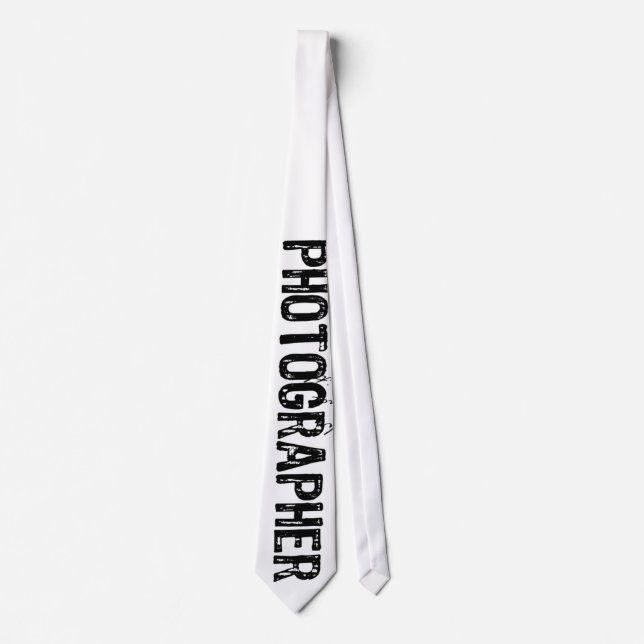 Alchemy of Photography (Photographer) Tie (Front)