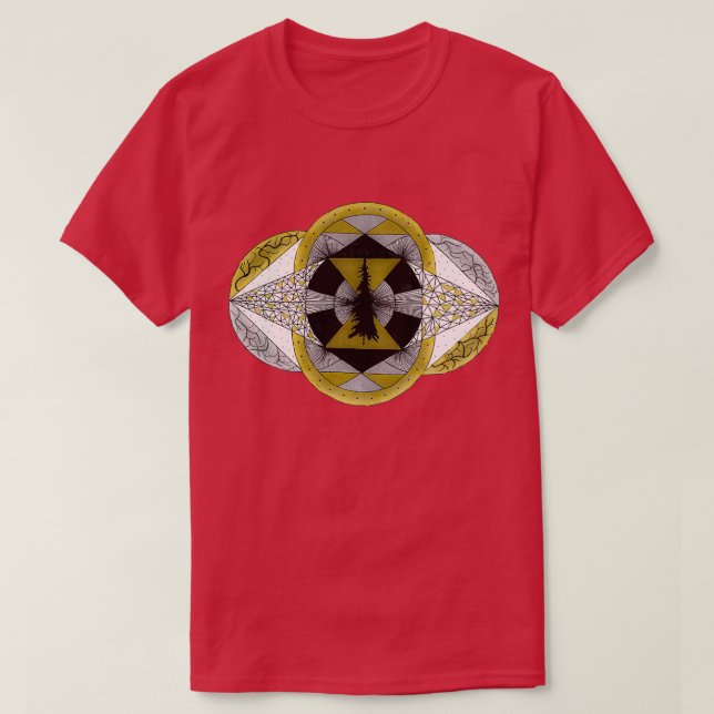 Alchemy of the Forest Trees Collection IV T-Shirt (Design Front)