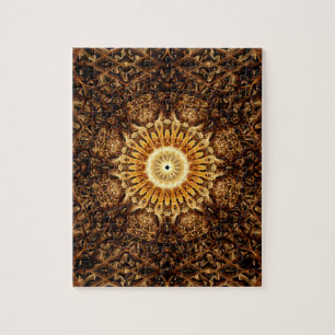 Alchemy of the Mind Mandala Jigsaw Puzzle