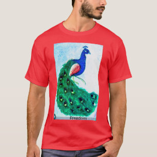 Alchemy Oracle card peacock fantasy witchcraft T-Shirt