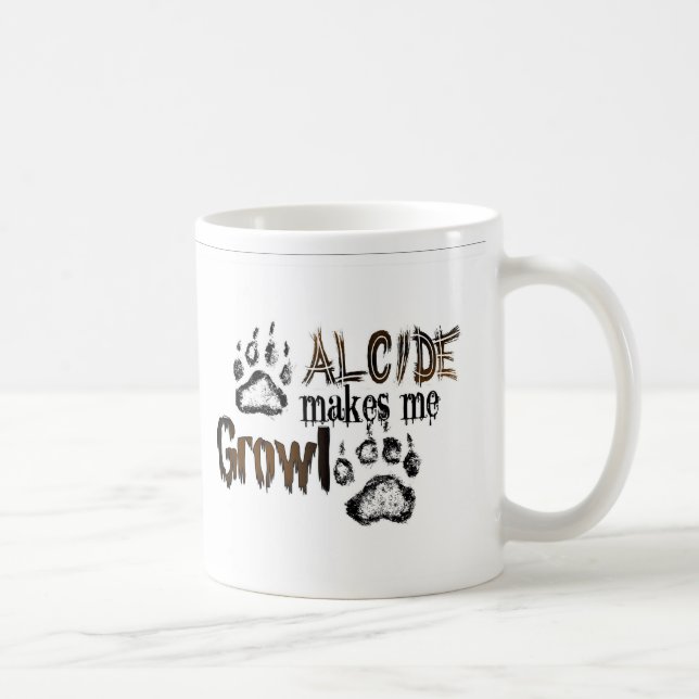 Alcide makes me growl coffee mug (Right)