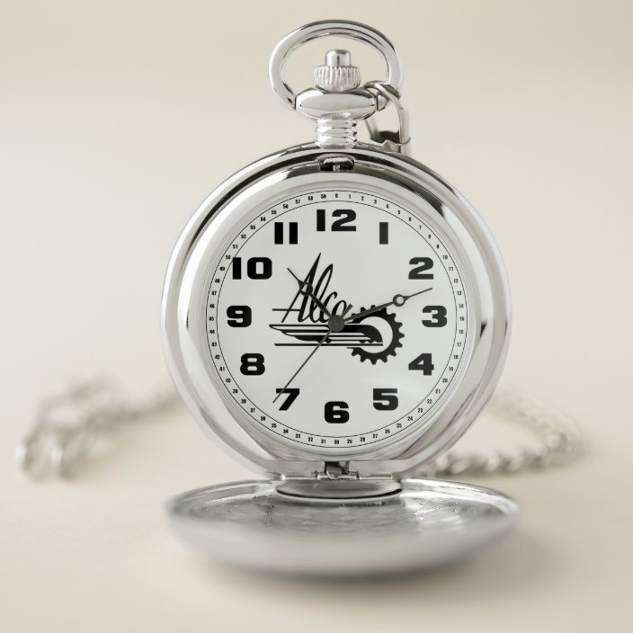 locomotive pocket watch