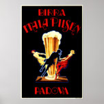Alcohol BIRRA ITALA PILSEN PADOVA Vintage Beer Poster<br><div class="desc">High resolution reproduction,  super sharp prints,  color corrected for vibrant and crisp colors,  and digitally repaired for tears,  blemishes,  missing elements. Birra Itala Pilsen Vintage Advertising Poster.</div>
