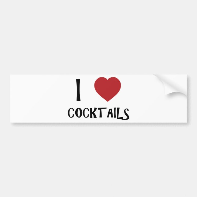 Alcohol Bumper Sticker (Front)