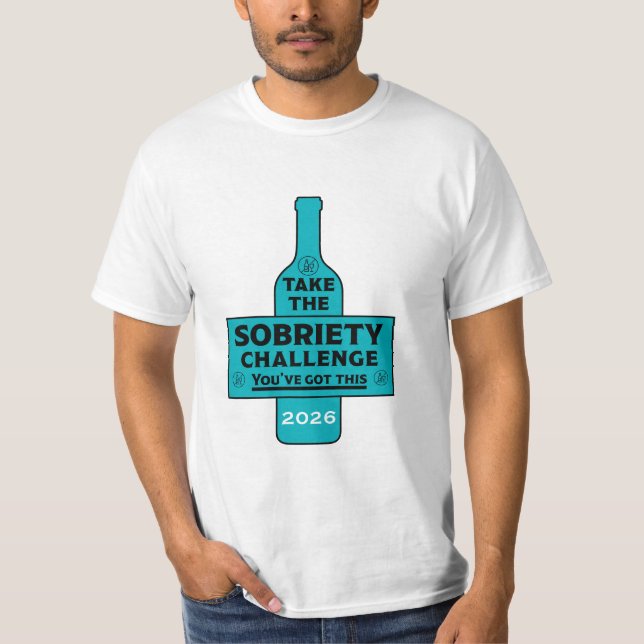  Alcohol Free And Sober T-Shirt (Front)