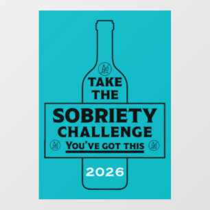  Alcohol Free And Sober Wall Decal