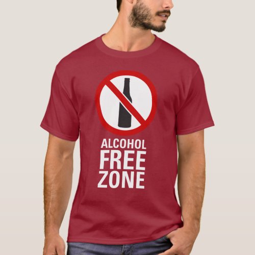 Alcohol Free Zone T_Shirt
