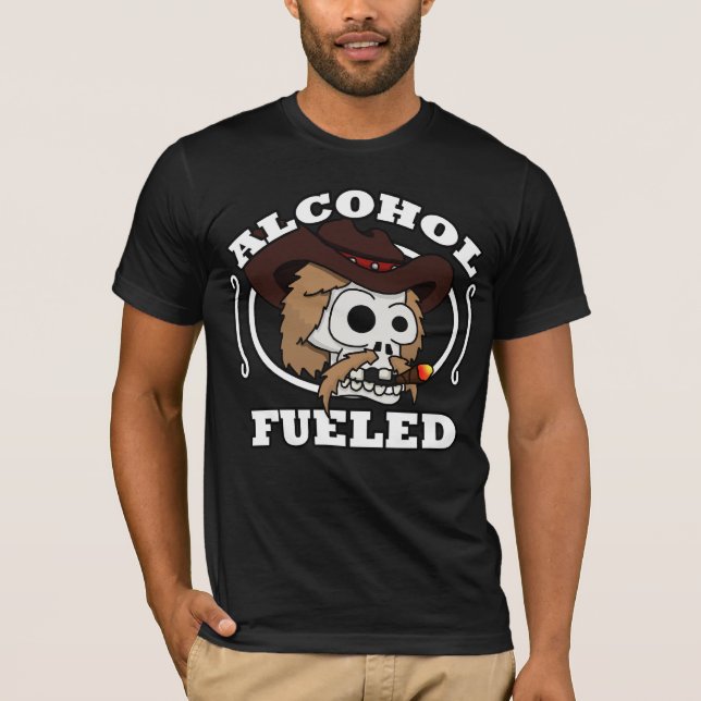 Alcohol Fueled Men's Tee (Front)