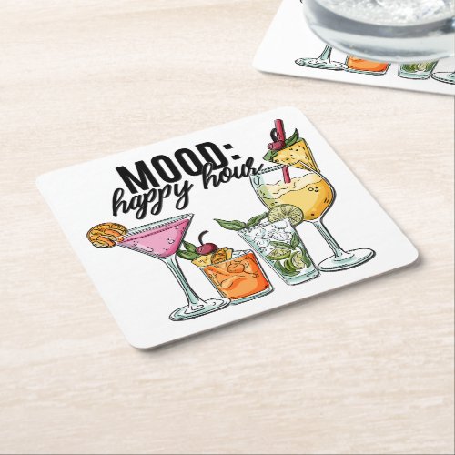Alcohol Humor Cocktail Coasters