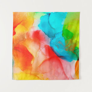 Alcohol ink abstract background, macro photoabstra tapestry