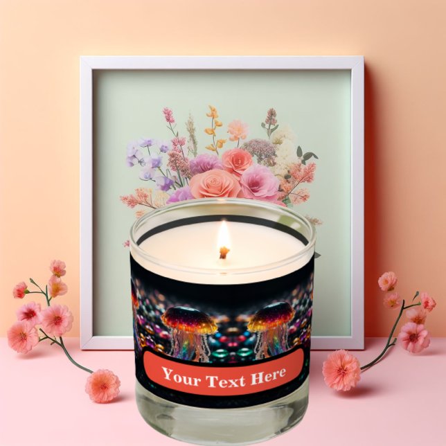 Alcohol Ink Art Mixing Liquid Paint Scented Candle (Creator Uploaded)