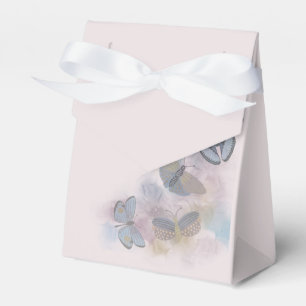 Alcohol Ink Butterflies Favor Boxes