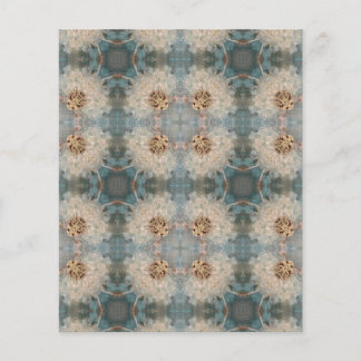 Alcohol Ink Floral Scrapbook Craft Paper