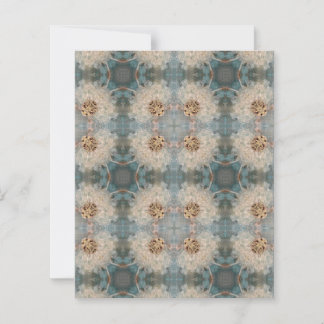 Alcohol Ink Kaleidoscope Floral Craft Paper