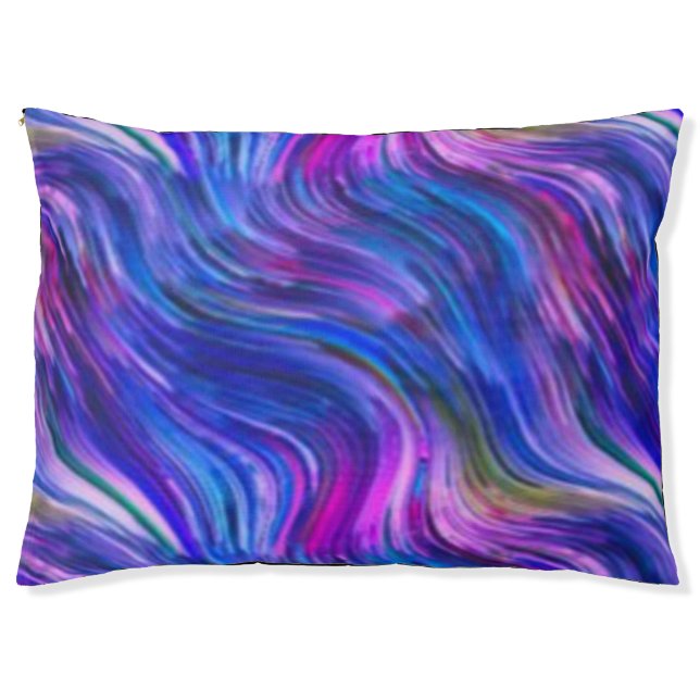 Alcohol ink Pet Bed (Front)