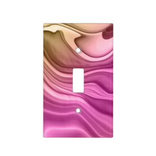 Alcohol Ink Set Aurora Digital Paper-40817 Light Switch Cover