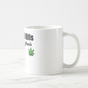 Alcohol Kills Cannabis Heals Mug