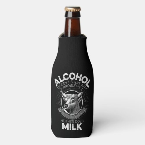 Alcohol vs Milk Bottle Cooler