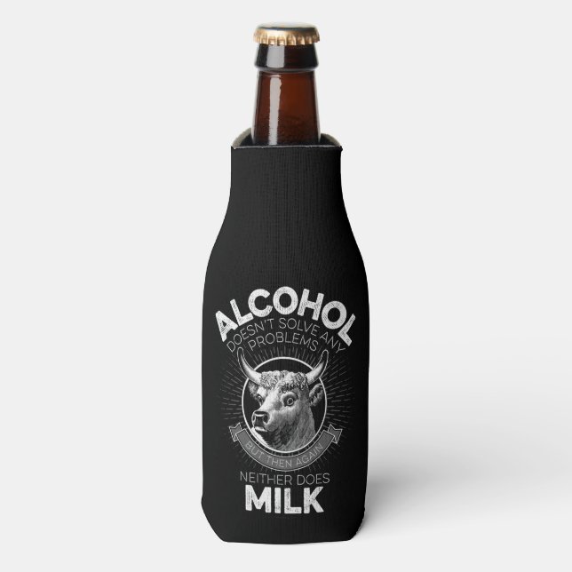 Alcohol vs. Milk Bottle Cooler (Bottle Front)