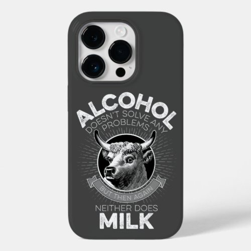 Alcohol vs Milk Case_Mate iPhone 14 Pro Case