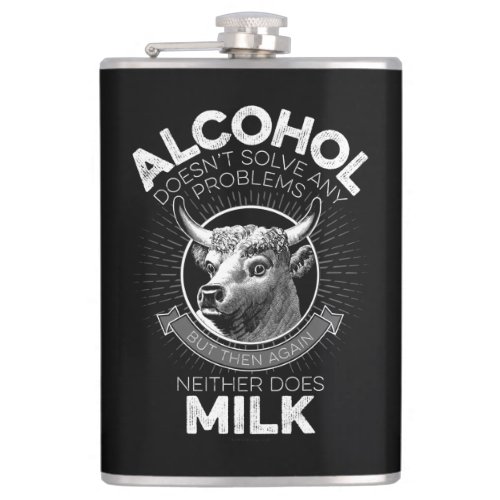 Alcohol vs Milk Flask