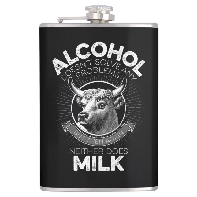 Alcohol vs. Milk Flask (Front)
