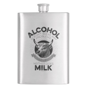 Alcohol vs. Milk Flask