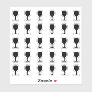 Alcohol Wedding Place Card Bar Menu Drink Choice Sticker