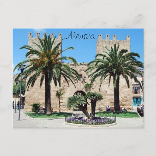 Alcudia Mallorca Postcard
