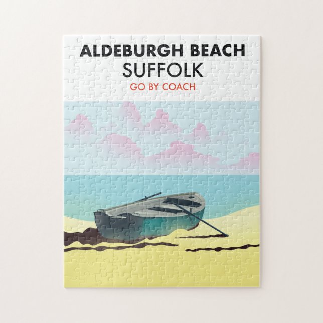 Aldeburgh Beach Suffolk  Jigsaw Puzzle (Vertical)