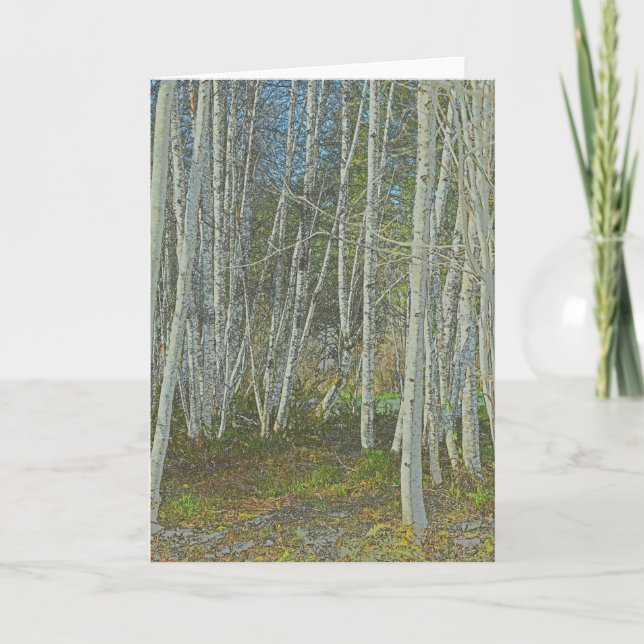 Alder Trees - Frameable Art Card (Front)