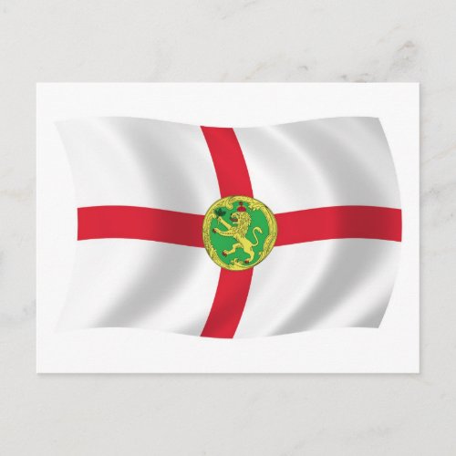 Alderney Flag Postcard