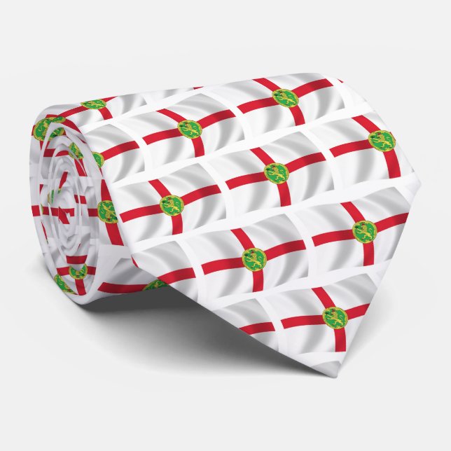 Alderney Flag Tie (Rolled)