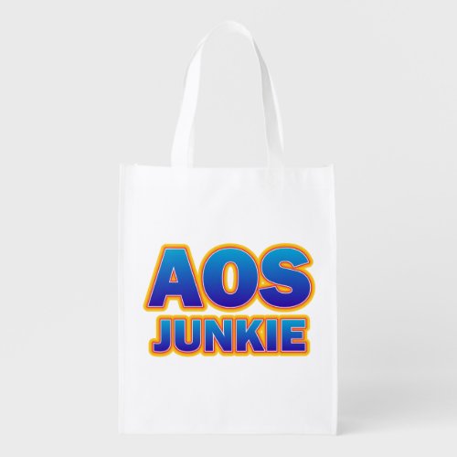 Aldi AOS Junkie Reuseable Grocery Bag