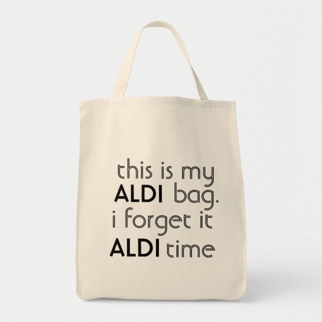 ALDI Grocery Bag (Front)
