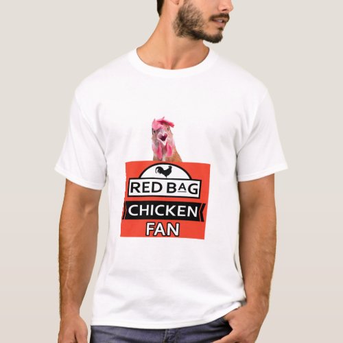 Aldi Red Bag Chicken T_shirt