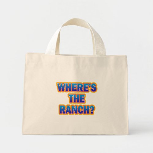 Aldi Wheres the ranch Tote bag