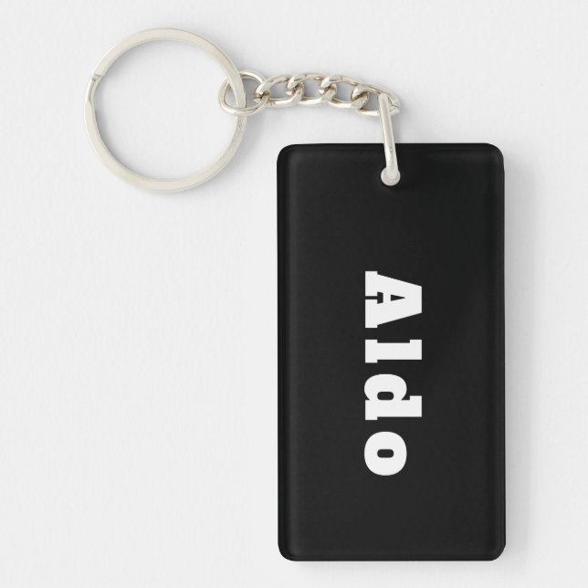 Aldo Keychain (Front)