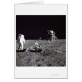 Aldrin Looks Back at Tranquility Base (Front)