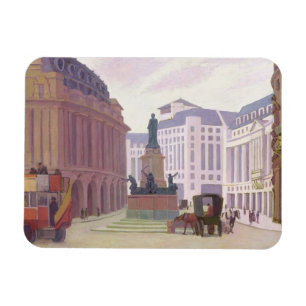 Aldwych (oil on canvas) magnet
