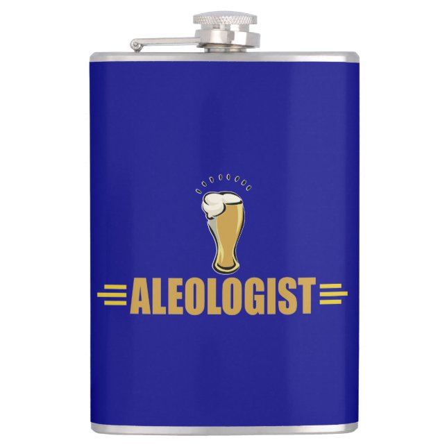 Ale, Beer Drinking Flask (Front)