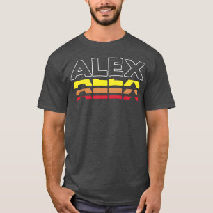 Ale First Name Funny Vintage Sunset Ale retro T-Shirt