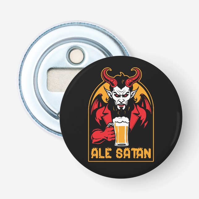 Ale Satan - Beer Drinking Bottle Opener (Front)